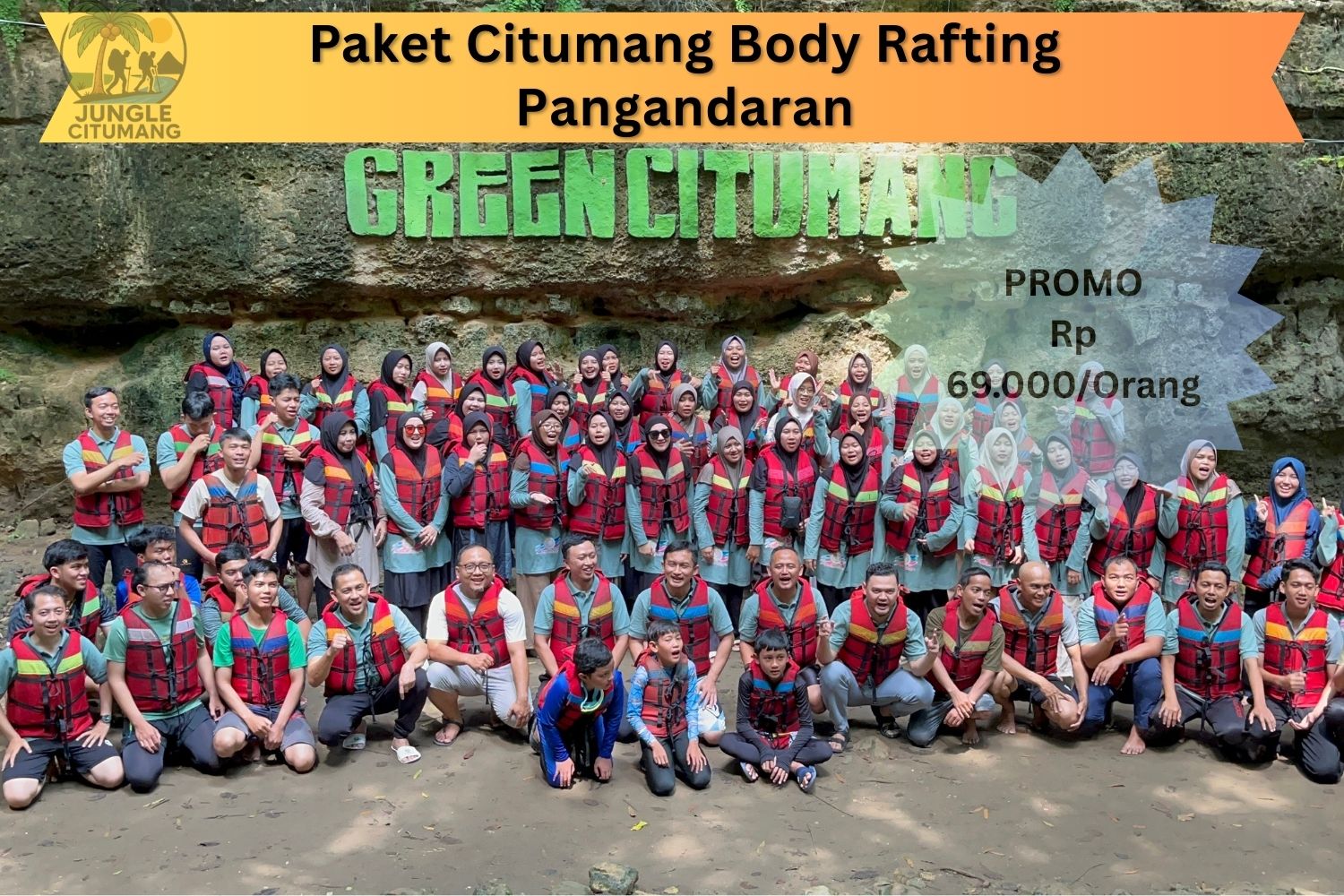 Paket Citumang Body Rafting Pangandaran